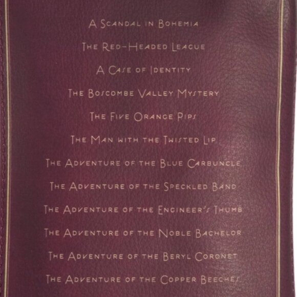 Sherlock Holmes Silhouette Book Pouch Purse Clutch - Book Lover Gifts - Picture 6 of 7